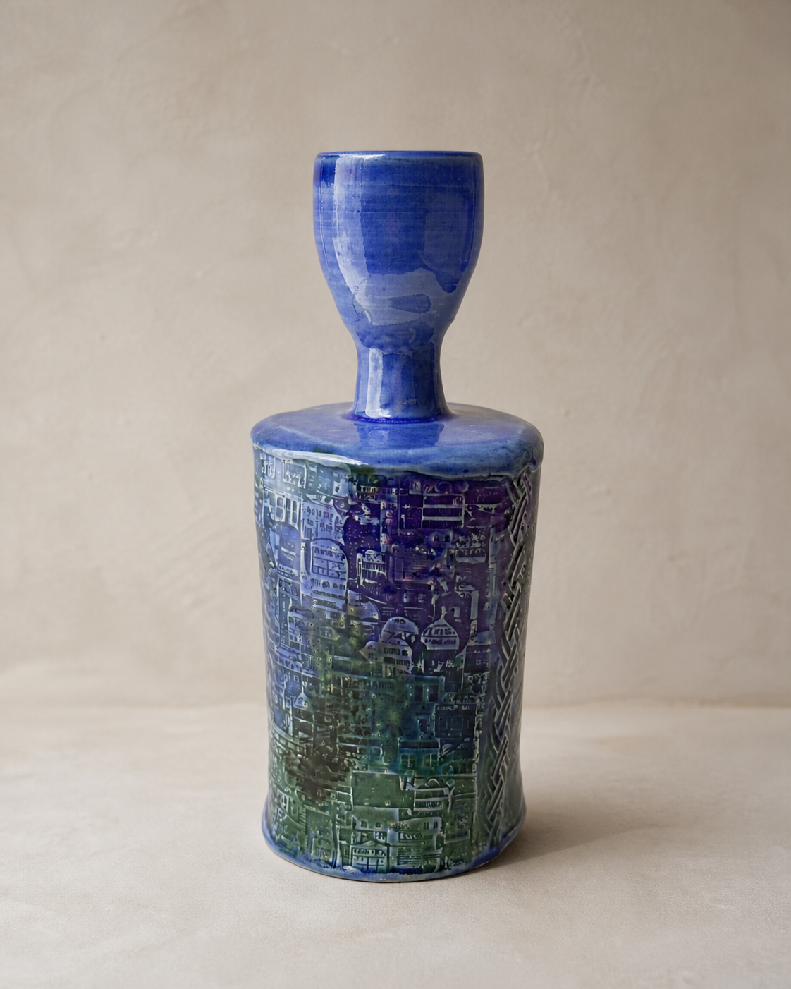 Multicolor Surface Vase