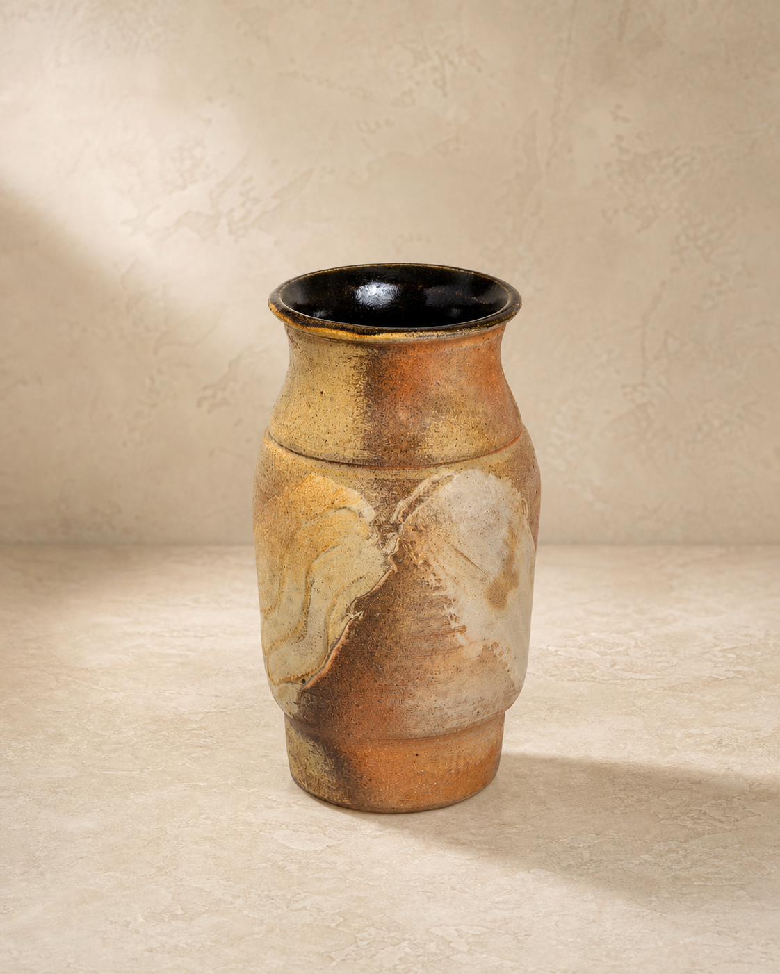 Wood-Fired Pottery Vase